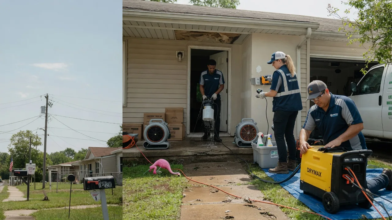 Storm Damage Water Removal in Prattville, AL near me